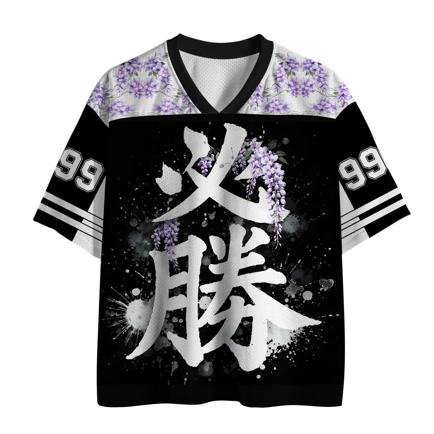 Tokyo-Tiger Wisteria Of Victory Mesh Jersey