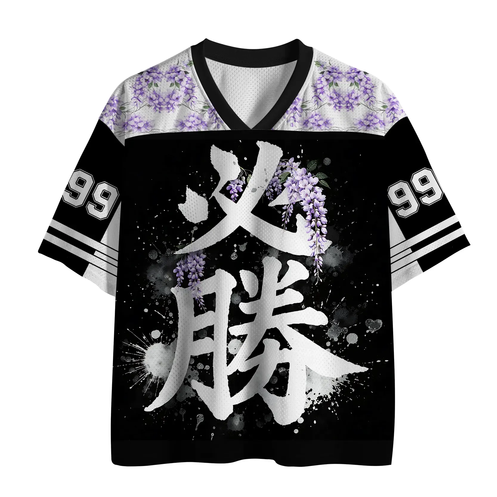Tokyo-Tiger Wisteria Of Victory Mesh Jersey