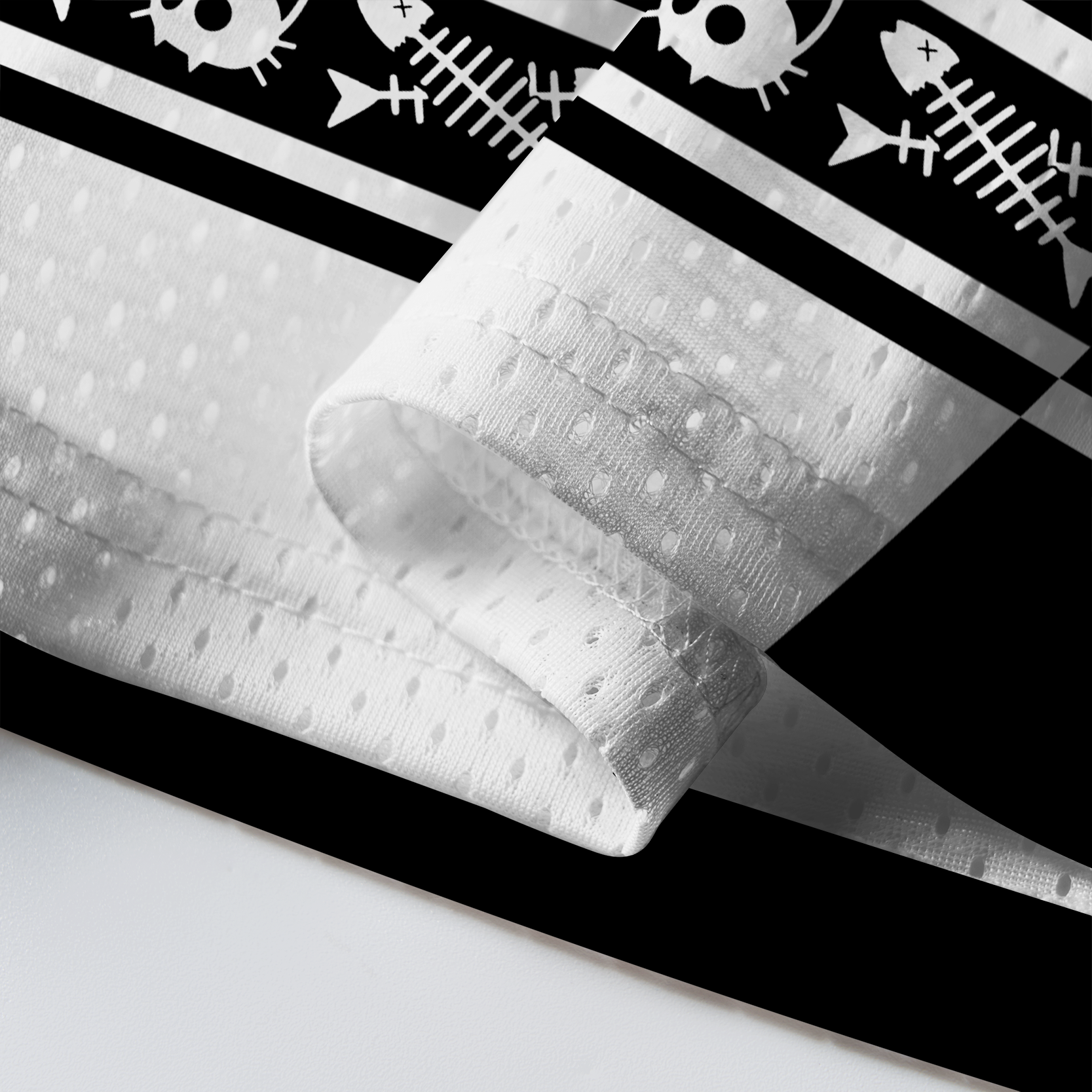 Tokyo-Tiger Double-Take Death Cat Mesh Jersey