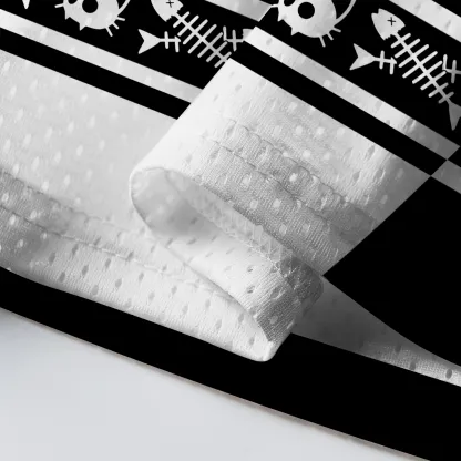 Tokyo-Tiger Double-Take Death Cat Mesh Jersey