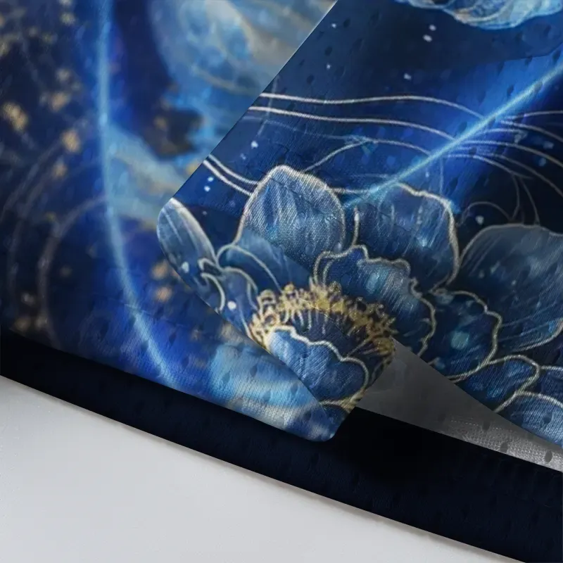 Tokyo-Tiger Koi Of The Moonlight Mesh Jersey