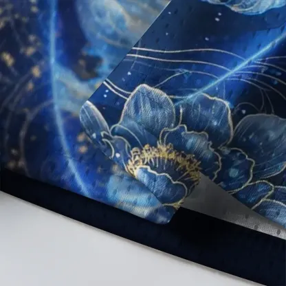 Tokyo-Tiger Koi Of The Moonlight Mesh Jersey