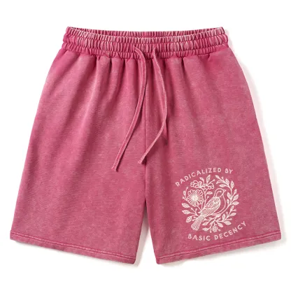 Tokyo-Tiger Pigeon That Was Moved Washed Shorts