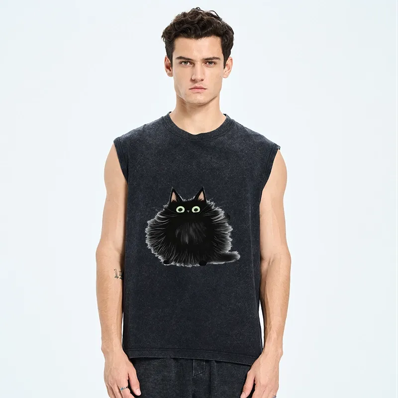 Tokyo-Tiger Cat's Approval Washed Tank