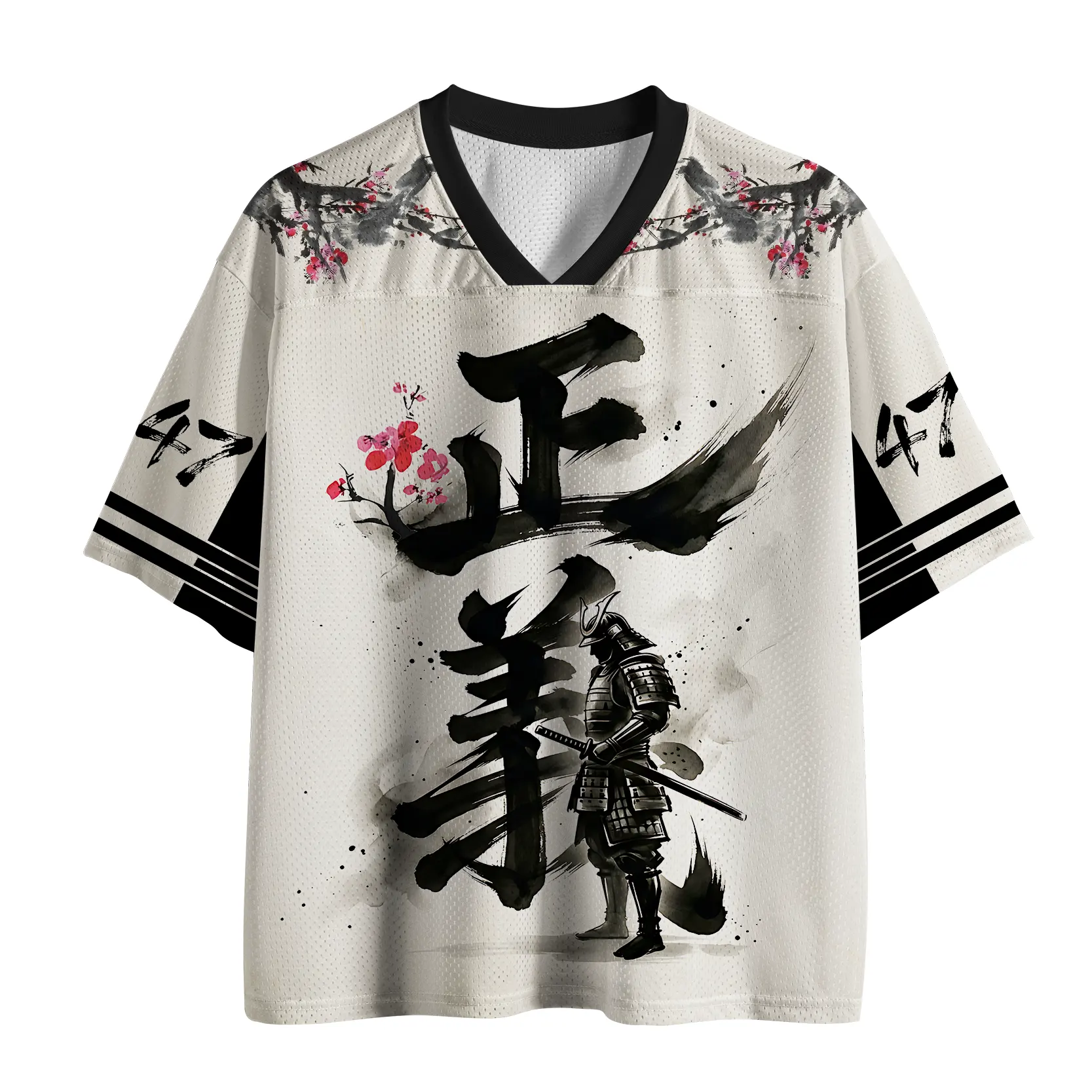 Tokyo-Tiger Justice Kanji Mesh Jersey