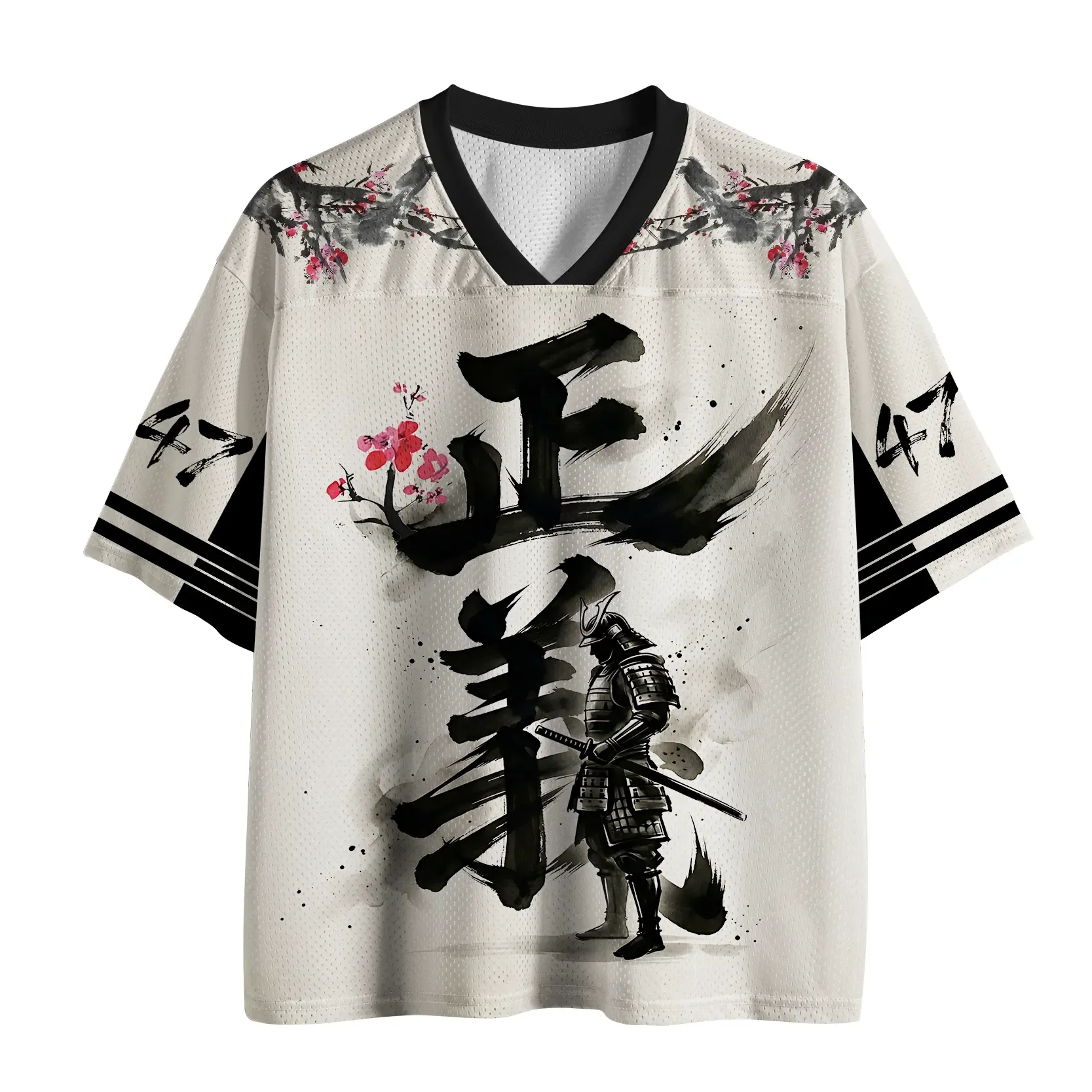 Tokyo-Tiger Justice Kanji Mesh Jersey