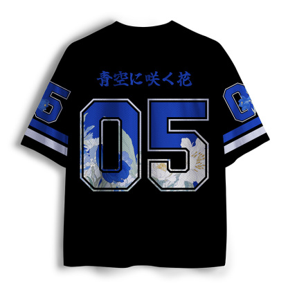 Tokyo-Tiger Blossoms Of The Firmament Mesh Jersey