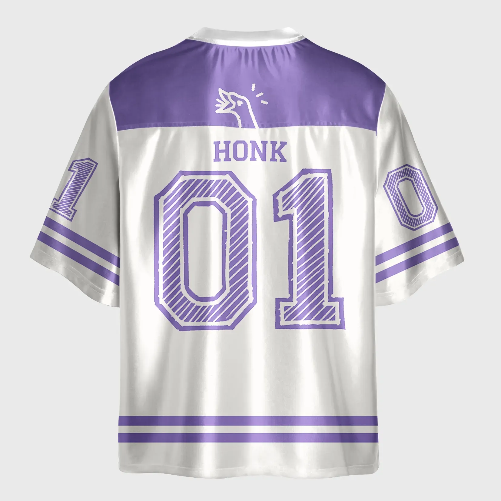 Tokyo-Tiger Stupid Goose Funny Japan Retro Glossy Oversized Jersey