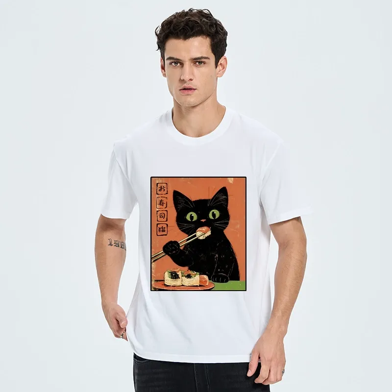 Tokyo-Tiger Japanese Style Sushi Cat Art Classic T-Shirt
