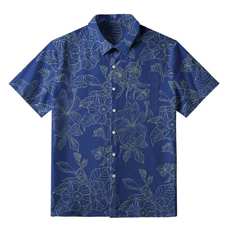 Tokyo-Tiger The Artistic Beauty Of Flowers Button-up Shirt