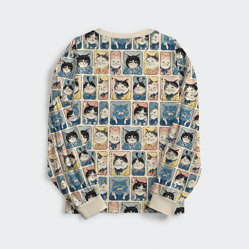 Tokyo-Tiger Many Cats Are Watching You Family Pajama Sets