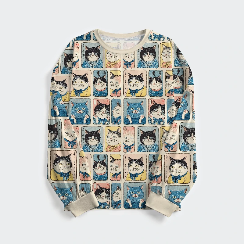 Tokyo-Tiger Many Cats Are Watching You Family Pajama Sets