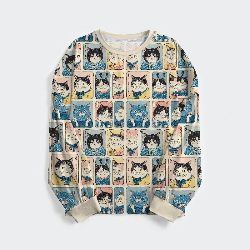 Tokyo-Tiger Many Cats Are Watching You Family Pajama Sets