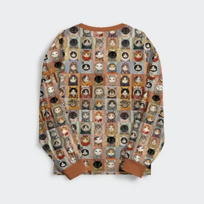 Tokyo-Tiger Kitty Quilt Family Pajama Sets