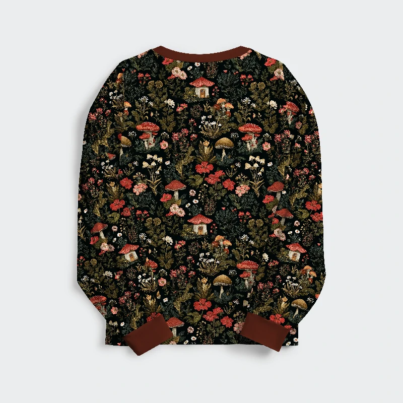 Tokyo-Tiger Enchanted Forest Mushroom Family Pajama Sets