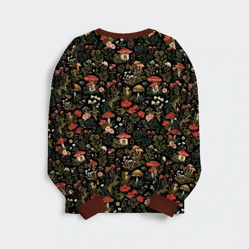 Tokyo-Tiger Enchanted Forest Mushroom Family Pajama Sets