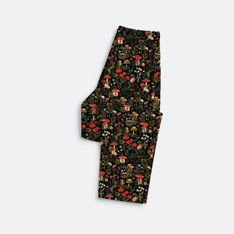 Tokyo-Tiger Enchanted Forest Mushroom Family Pajama Sets