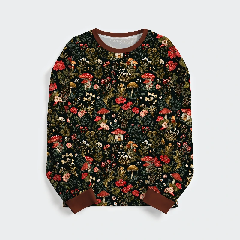 Tokyo-Tiger Enchanted Forest Mushroom Family Pajama Sets