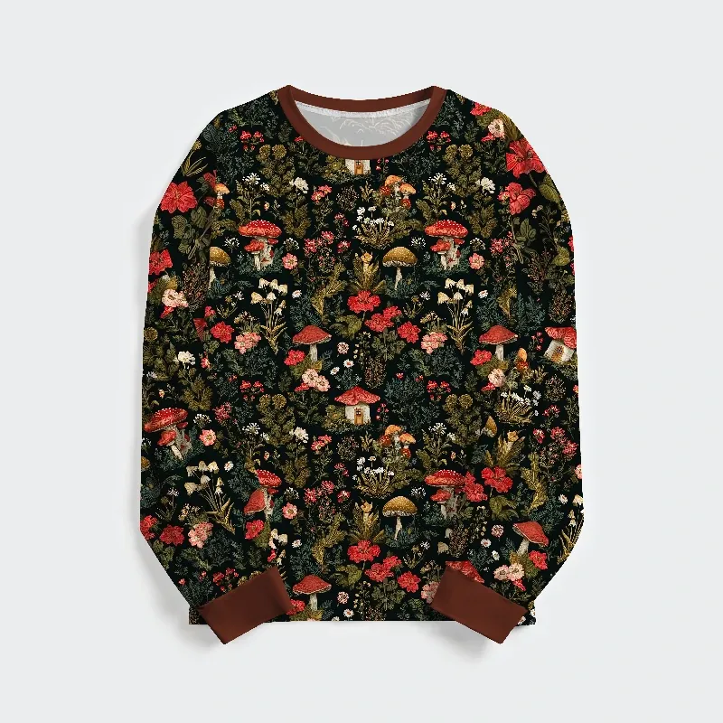 Tokyo-Tiger Enchanted Forest Mushroom Family Pajama Sets