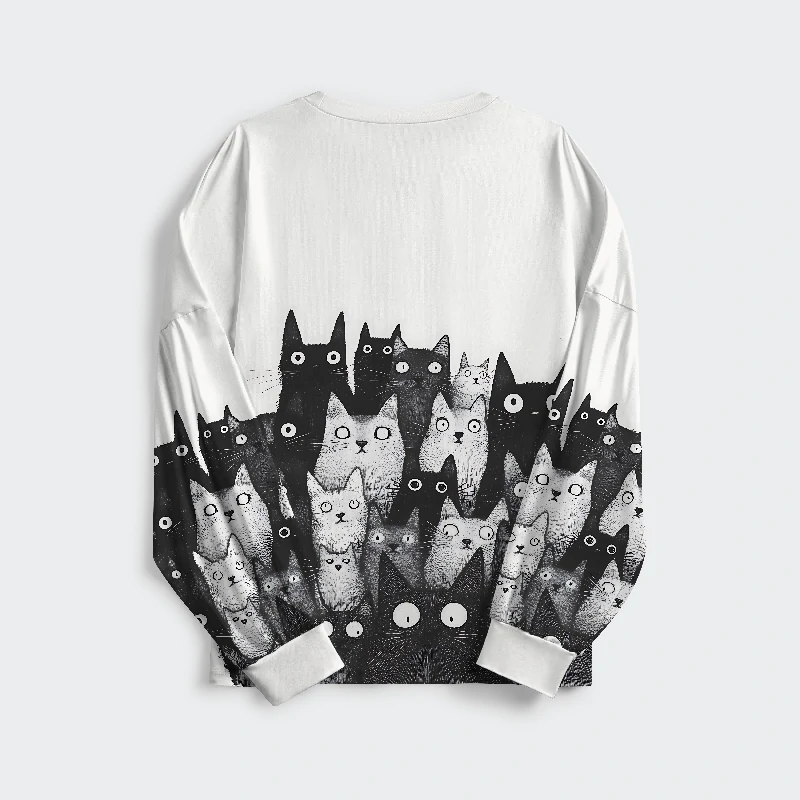 Tokyo-Tiger The Judgmental Stare Of Catsa Family Pajama Sets