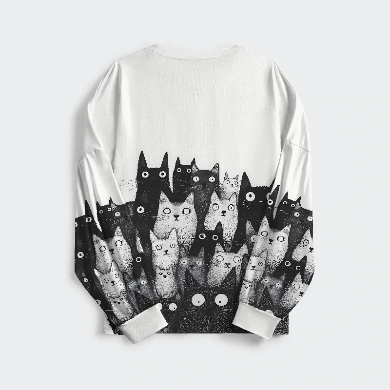 Tokyo-Tiger The Judgmental Stare Of Catsa Family Pajama Sets