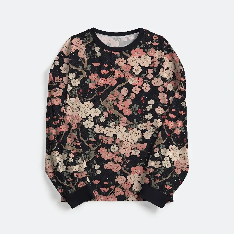 Tokyo-Tiger Blooming Sakura Family Pajama Sets