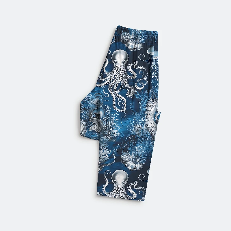 Tokyo-Tiger Deep Sea Octopus Family Pajama Sets