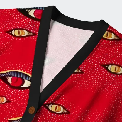 Tokyo-Tiger Mysterious Cat Ugly Cardigan Sweater