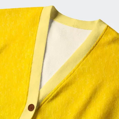 Tokyo-Tiger Sunny Adventures Of Two Curious Cats Ugly Cardigan Sweater