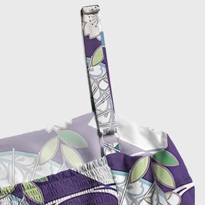 Tokyo-Tiger Floral And Umbrella Maxi Dress