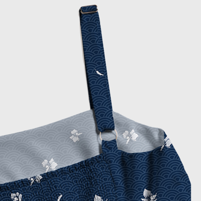 Tokyo-Tiger Falling Petals Maxi Dress