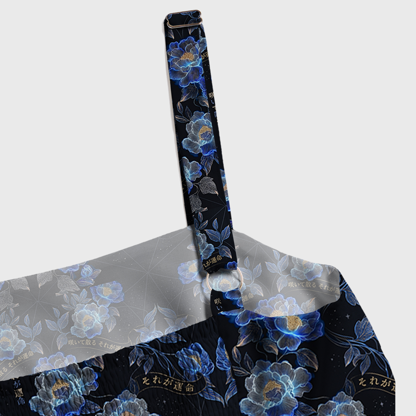 Tokyo-Tiger The Sea Of Flowers In The Darkness Maxi Dress