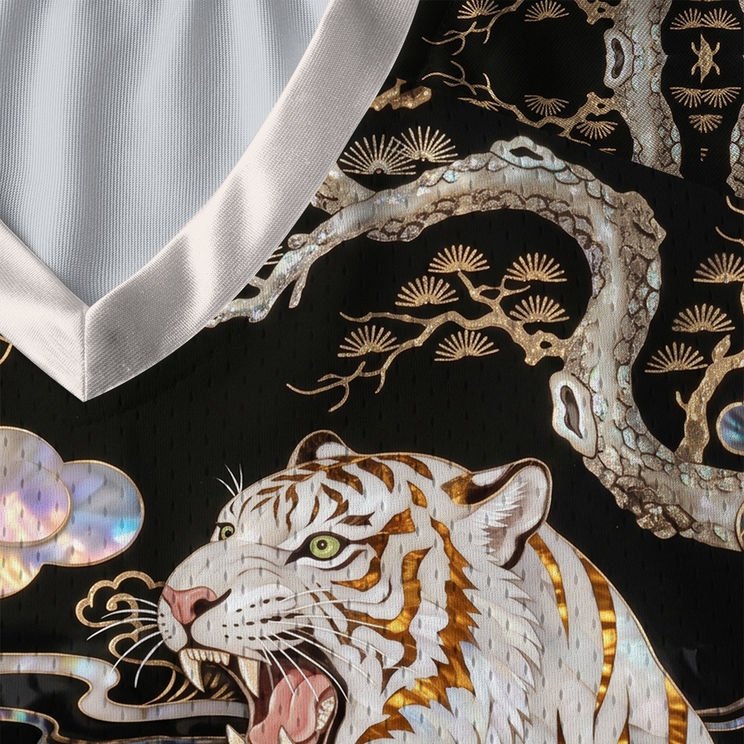 Tokyo-Tiger Celestial Tiger Rising Paneled Long Sleeve Jersey