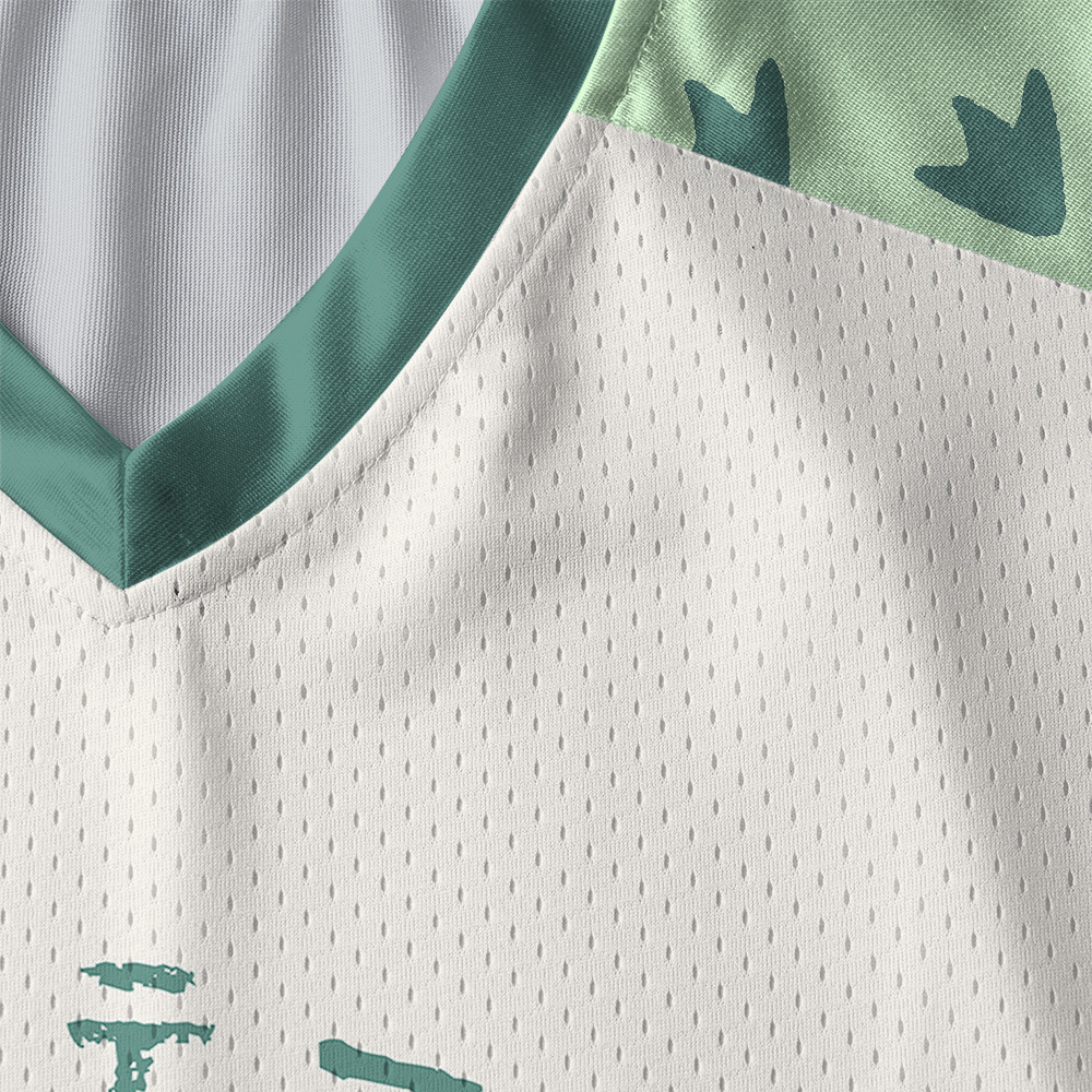 Tokyo-Tiger Duck-Tape Paneled Long Sleeve Jersey