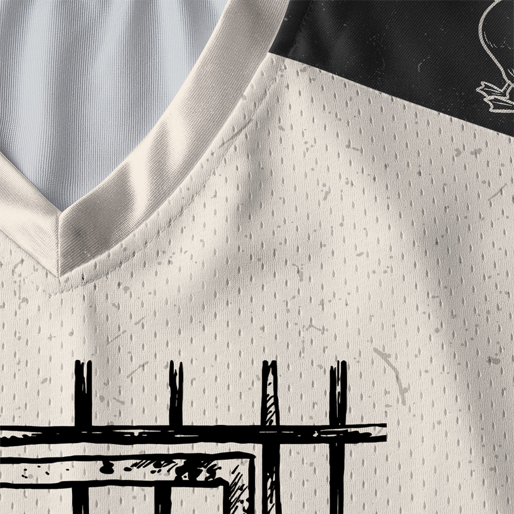 Tokyo-Tiger Silly Mistake Paneled Long Sleeve Jersey