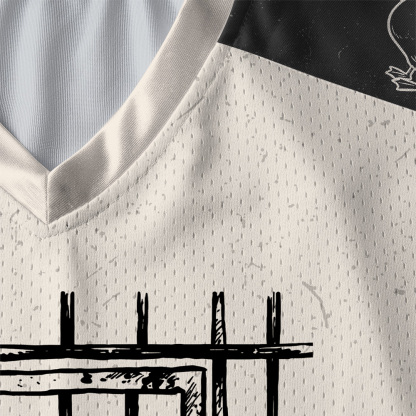 Tokyo-Tiger Silly Mistake Paneled Long Sleeve Jersey