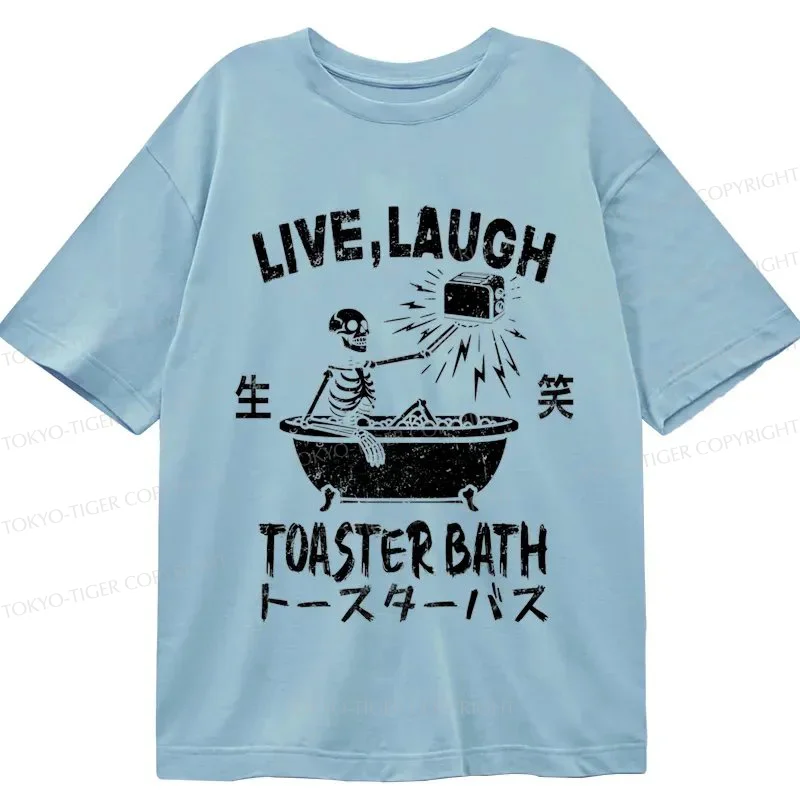 Tokyo-Tiger Funny Electric Shock Skeleton Classic T-Shirt