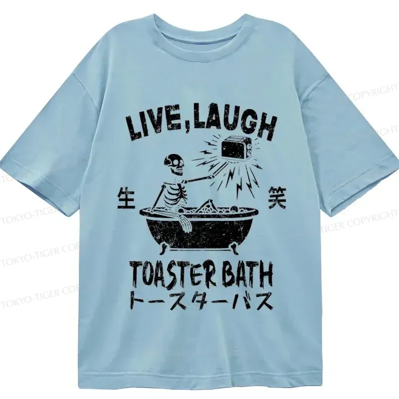 Tokyo-Tiger Funny Electric Shock Skeleton Classic T-Shirt