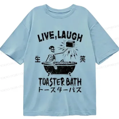 Tokyo-Tiger Funny Electric Shock Skeleton Classic T-Shirt