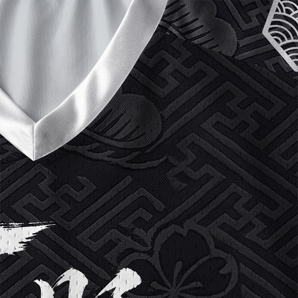 Tokyo-Tiger Fighting Spirit Paneled Long Sleeve Jersey
