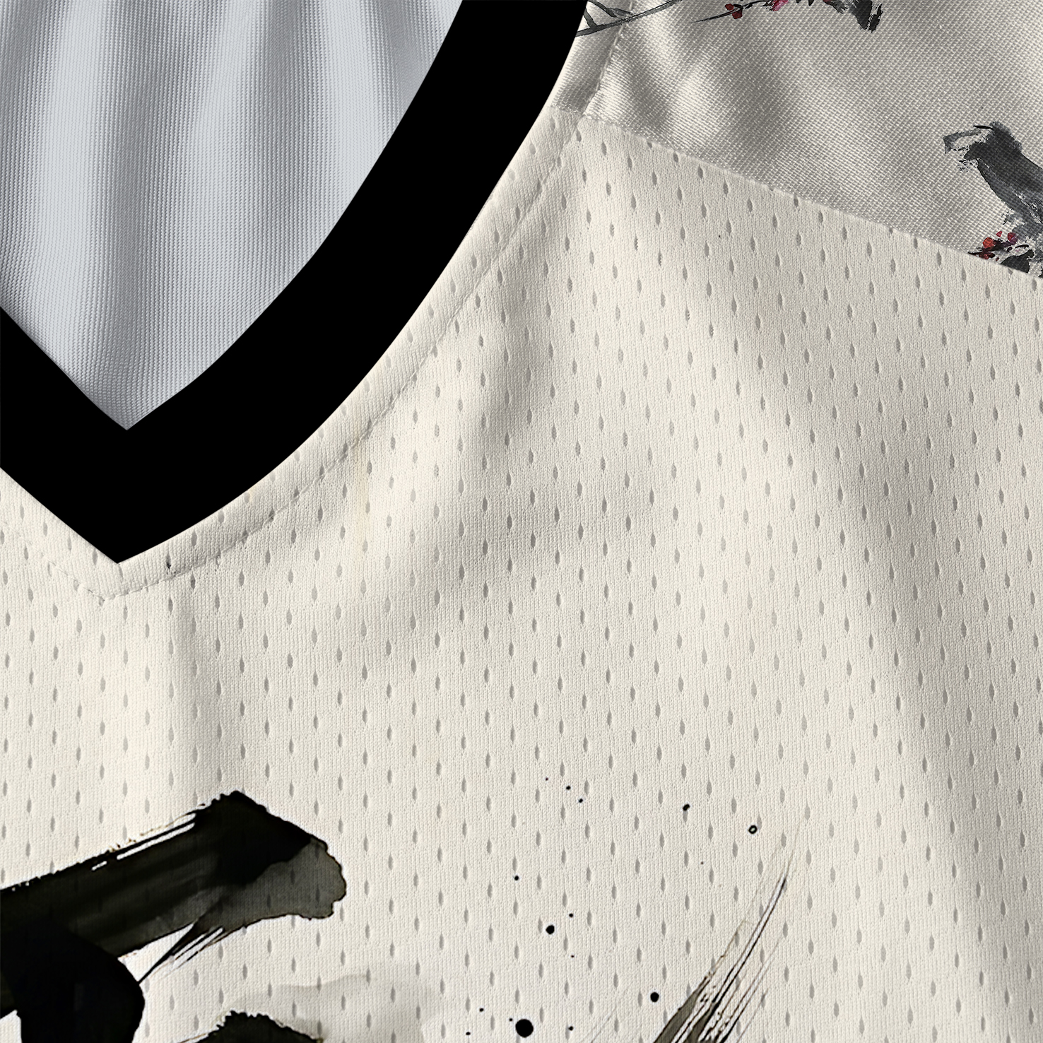 Tokyo-Tiger Justice Kanji Paneled Long Sleeve Jersey