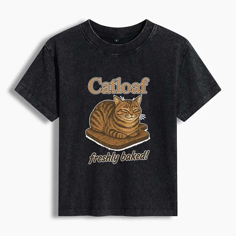Tokyo-Tiger Japan Catloaf Women's Washed T-Shirt Sale