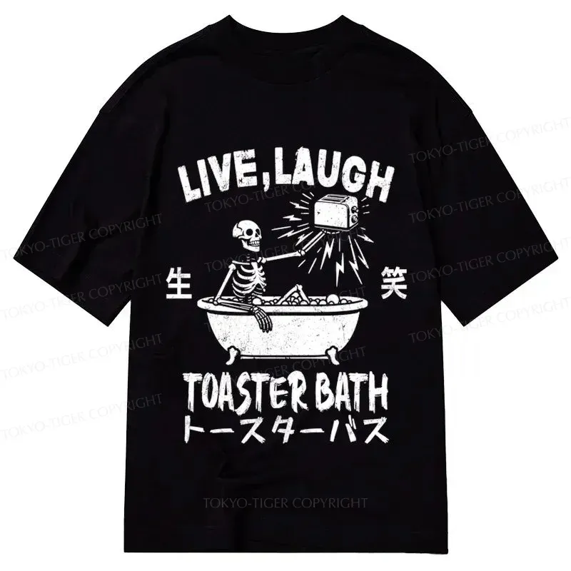 Tokyo-Tiger Funny Electric Shock Skeleton Classic T-Shirt Sale