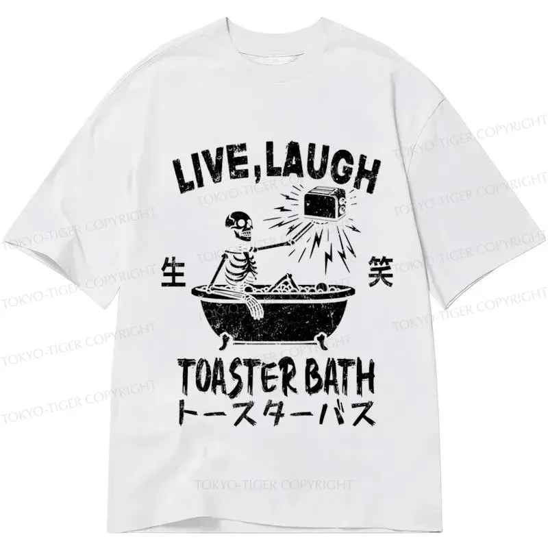 Tokyo-Tiger Funny Electric Shock Skeleton Classic T-Shirt