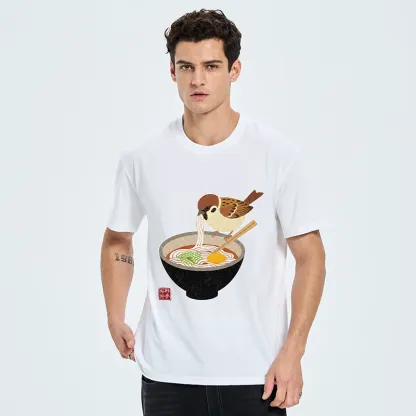Tokyo-Tiger Funny Bird Ramen Meme Classic T-Shirt