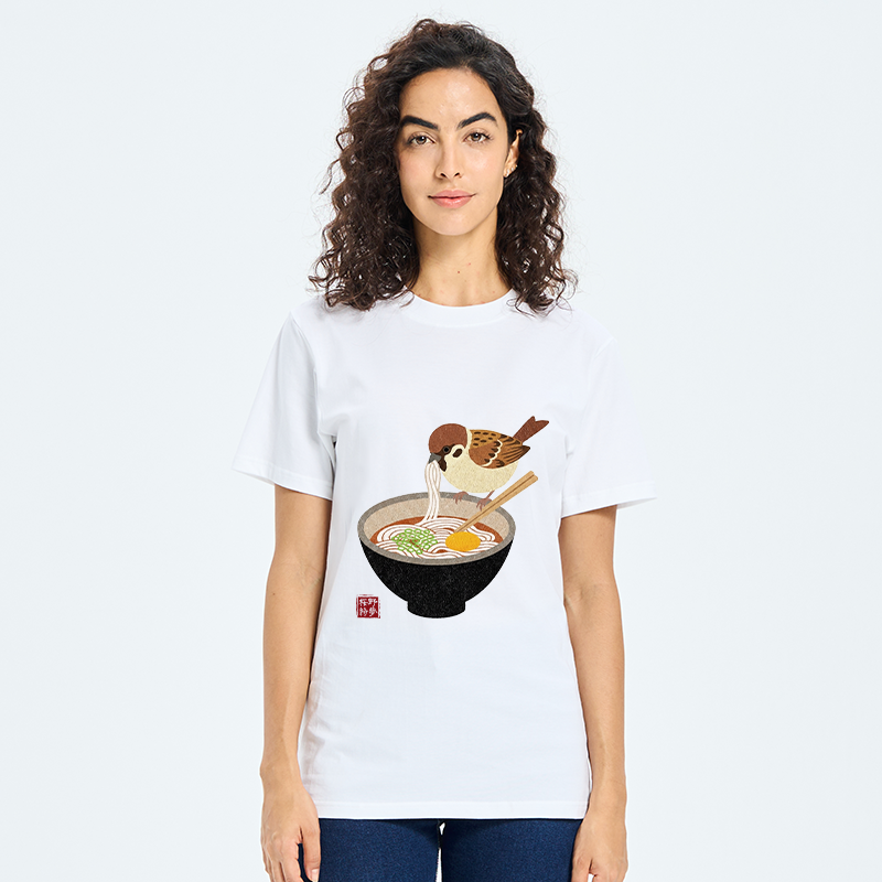 Tokyo-Tiger Funny Bird Ramen Meme Classic T-Shirt