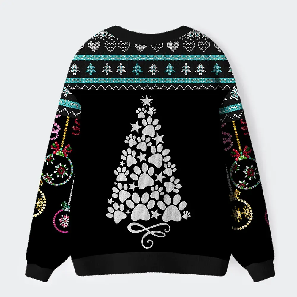 Tokyo-Tiger Cats Are Watching You Closely Ugly Cardigan Sweater