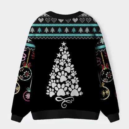 Tokyo-Tiger Cats Are Watching You Closely Ugly Cardigan Sweater