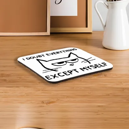 Tokyo-Tiger Confident Kitten Coaster