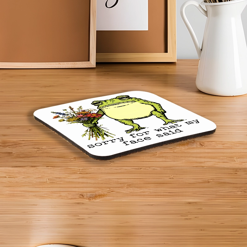 Tokyo-Tiger Frog Sorry Mode Activated Coaster